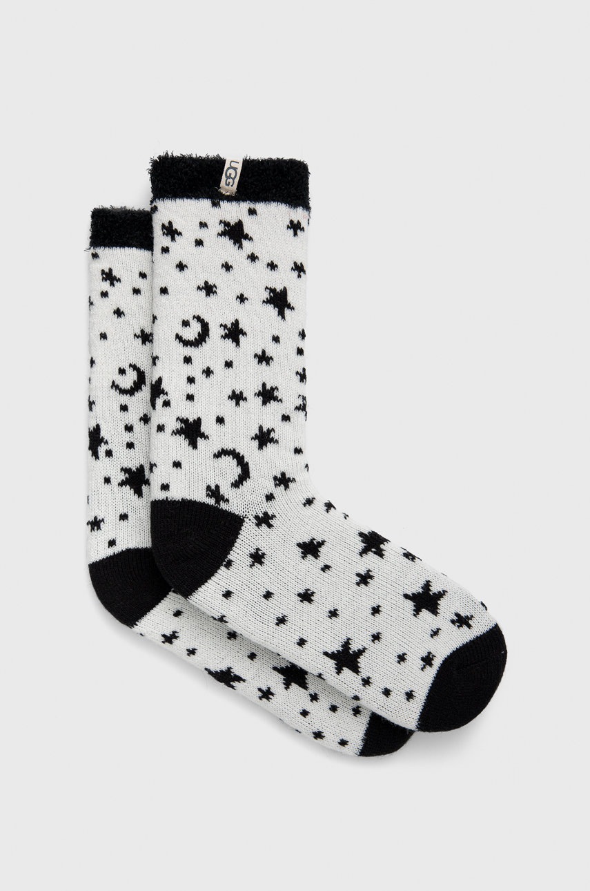 

Чорапи UGG в бяло, Бял