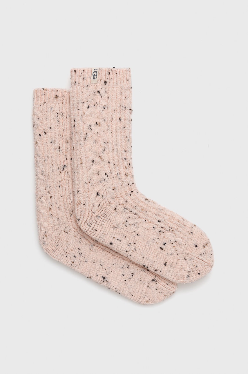 

Шкарпетки UGG жіночі колір рожевий 1131330-PISP