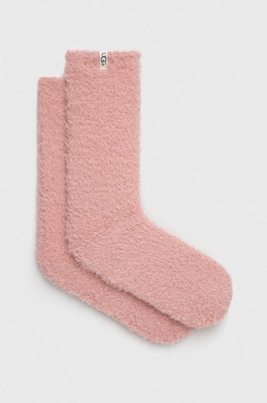 

Шкарпетки UGG жіночі колір рожевий