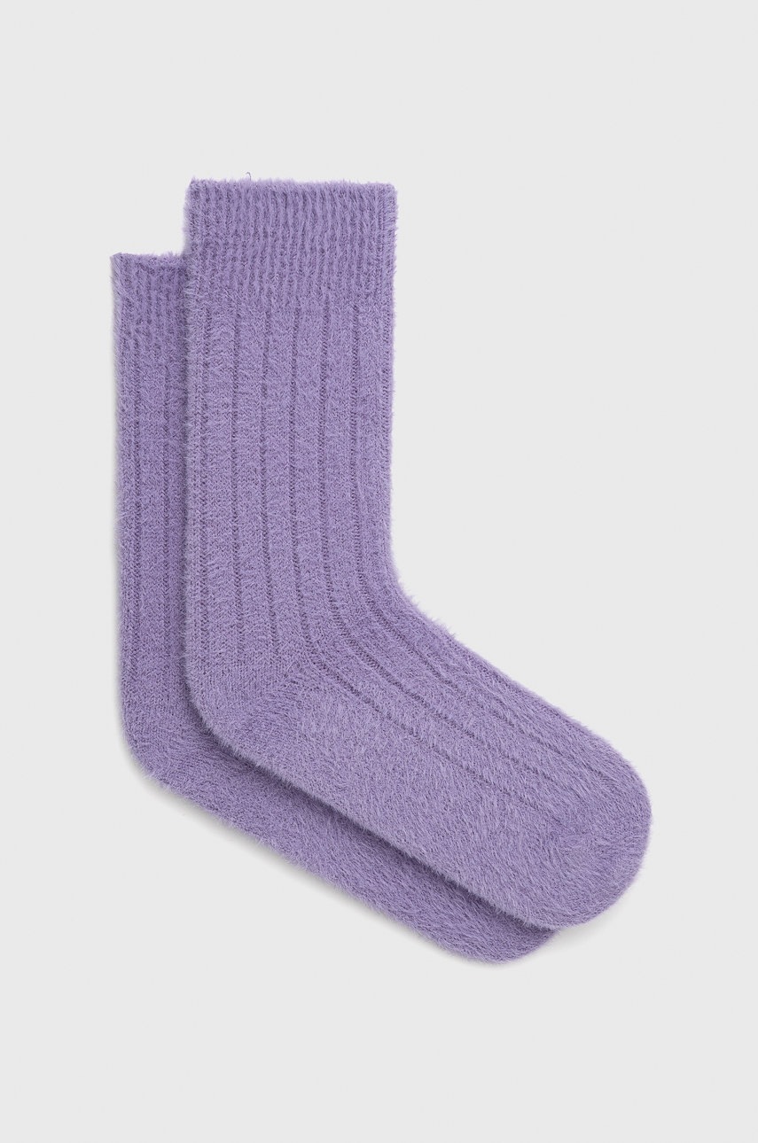 

Чорапи Happy Socks в лилаво, Виолетов