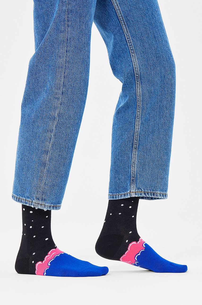 

Шкарпетки Happy Socks жіночі колір чорний