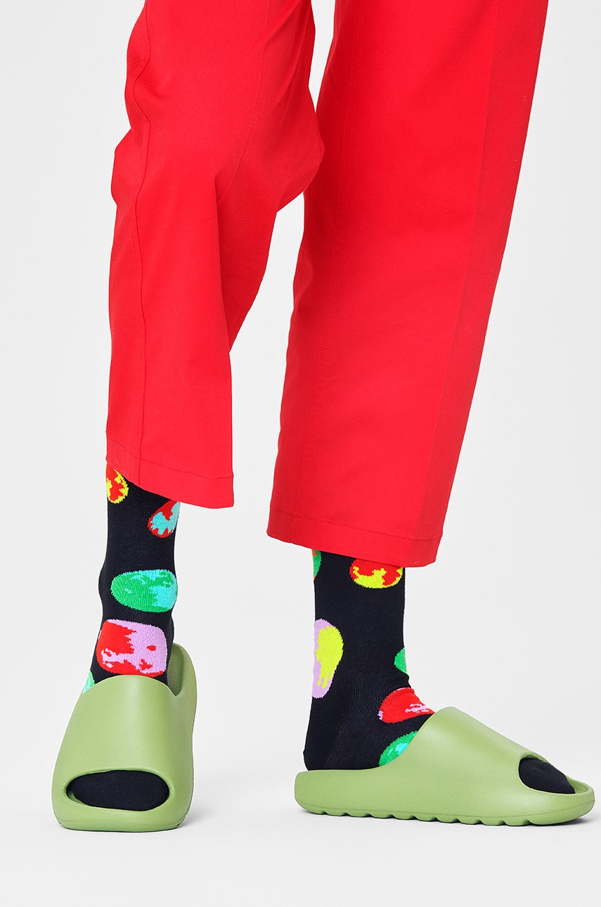 

Шкарпетки Happy Socks жіночі колір чорний
