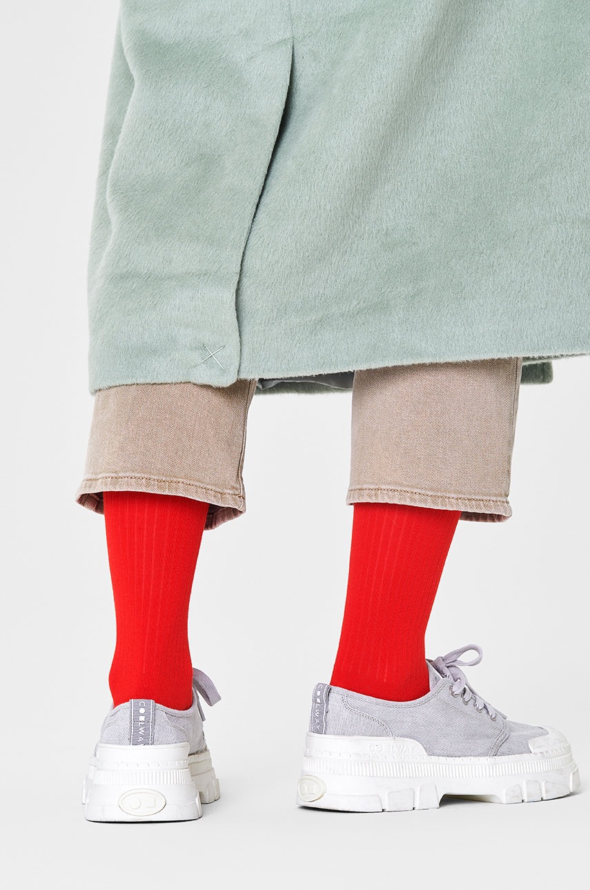 

Чорапи Happy Socks в червено, Червен