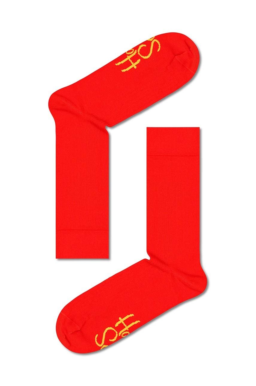 

Носки Happy Socks женские цвет красный