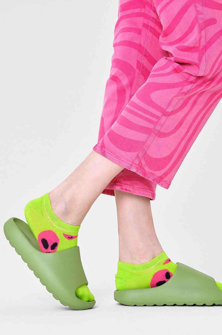 

Чорапи Happy Socks в зелено, Зелен