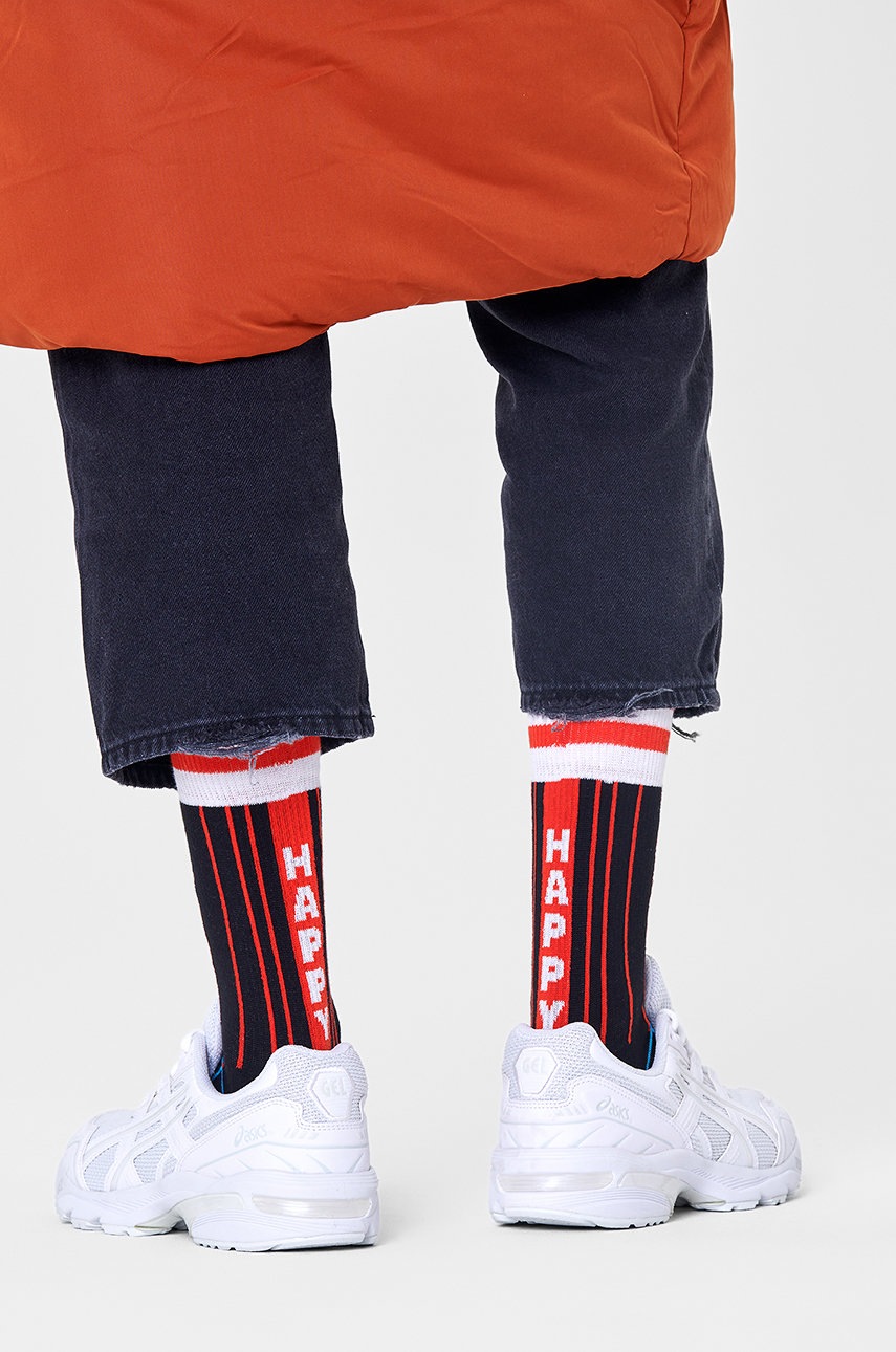 

Чорапи Happy Socks в черно, Черен