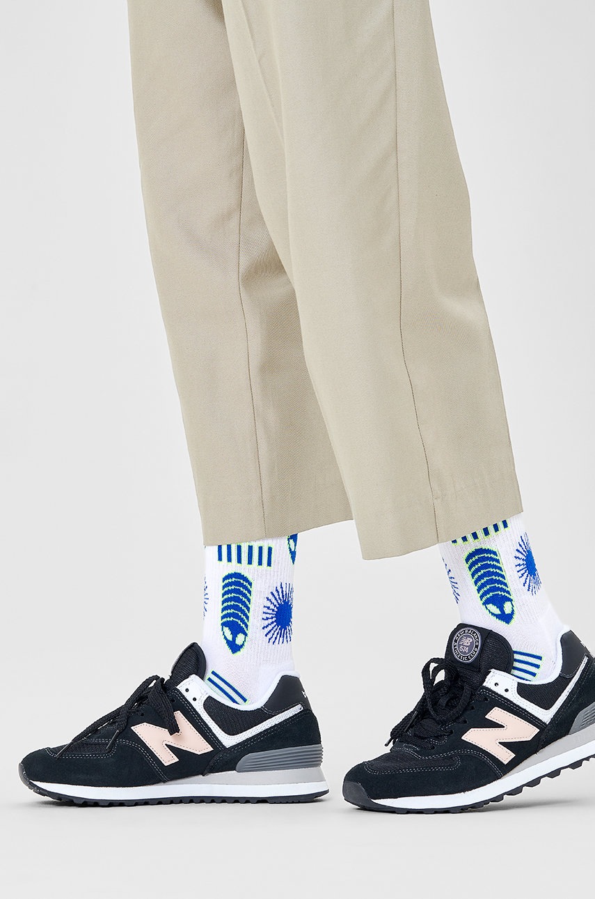 

Шкарпетки Happy Socks жіночі колір білий