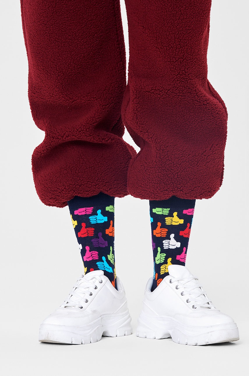

Шкарпетки Happy Socks жіночі колір синій