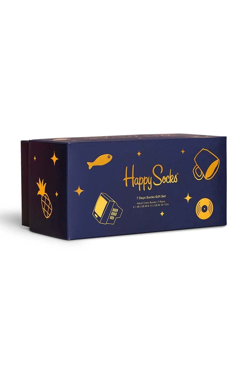 

Чорапи Happy Socks (7 чифта), Многоцветен