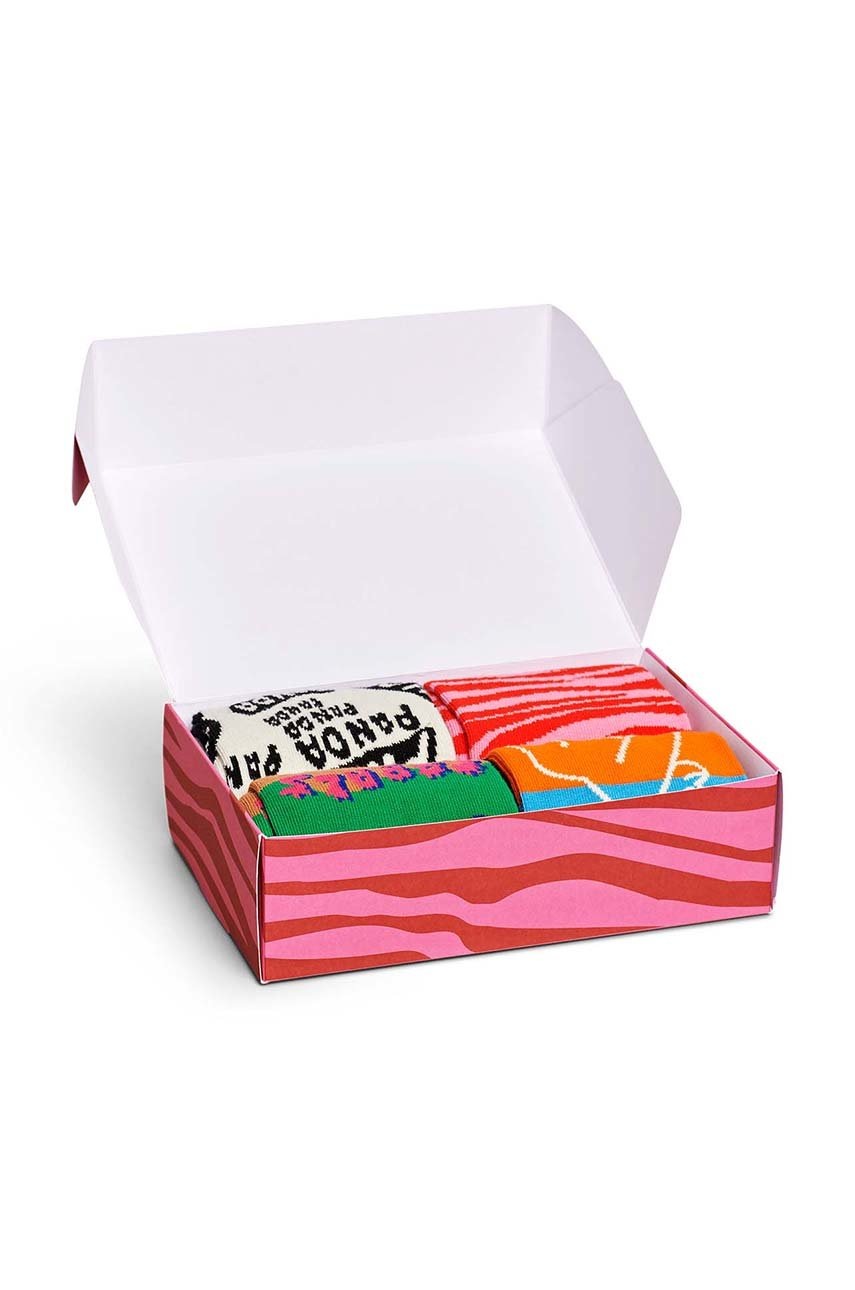 

Шкарпетки Happy Socks 4-pack x WWF жіночі