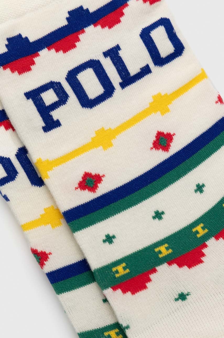 

Носки Polo Ralph Lauren женские цвет бежевый