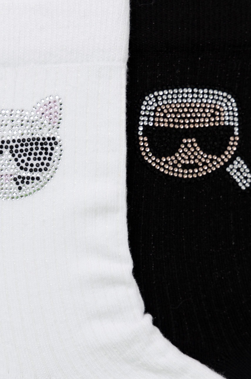 

Носки Karl Lagerfeld женские цвет белый
