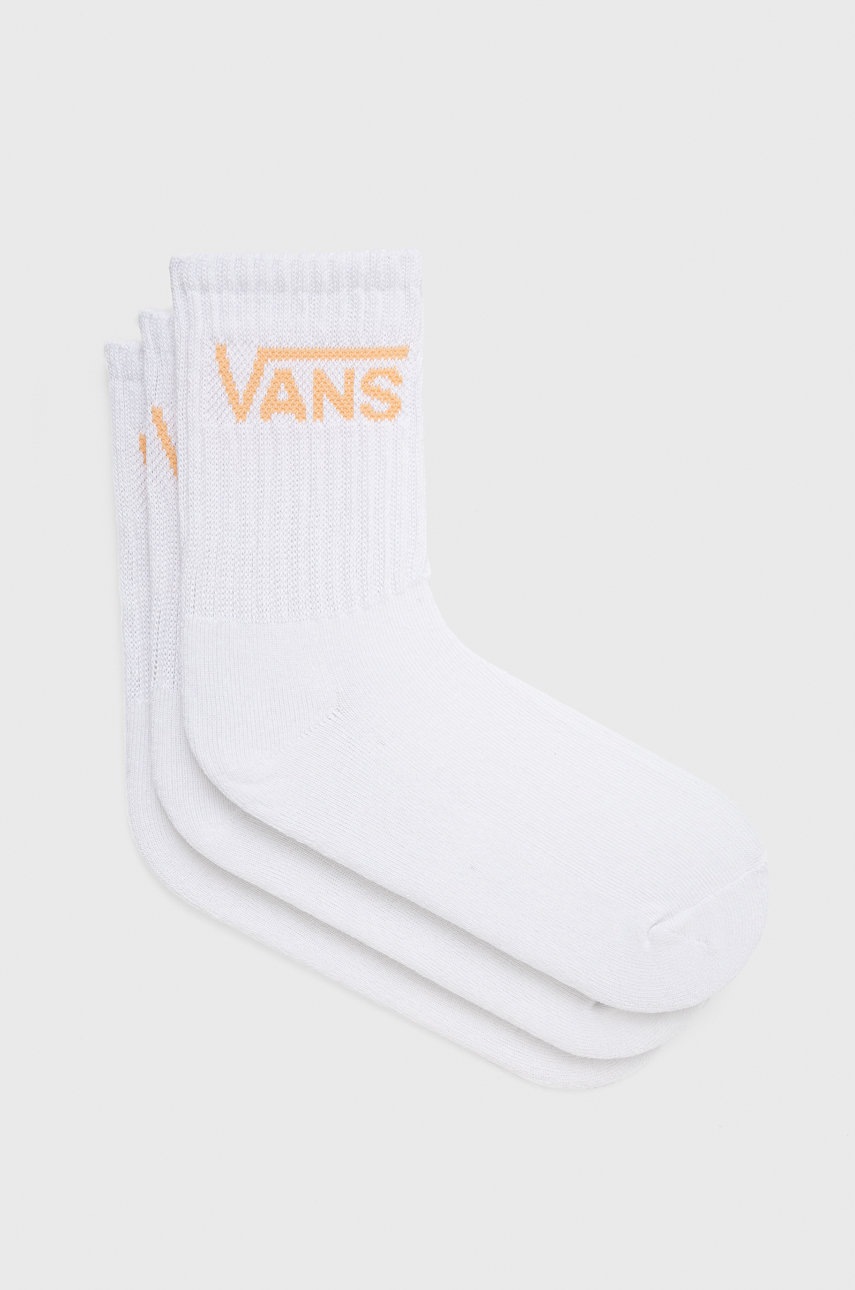 

Чорапи Vans (3 чифта) в бяло, Бял
