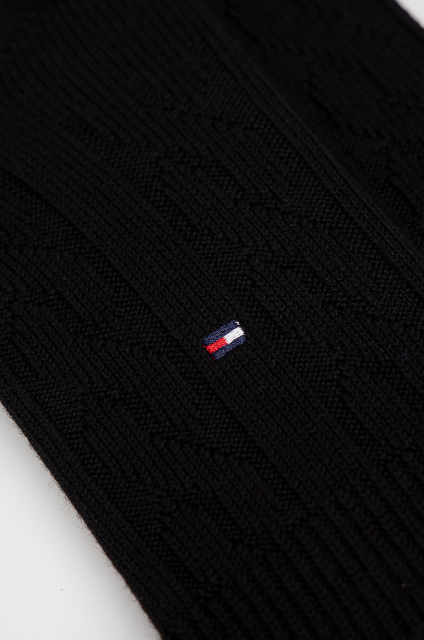 

Шерстяные носки Tommy Hilfiger цвет чёрный
