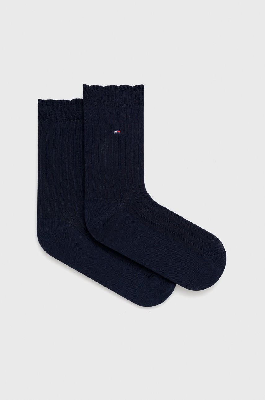 

Чорапи Tommy Hilfiger в тъмносиньо, Тъмносин