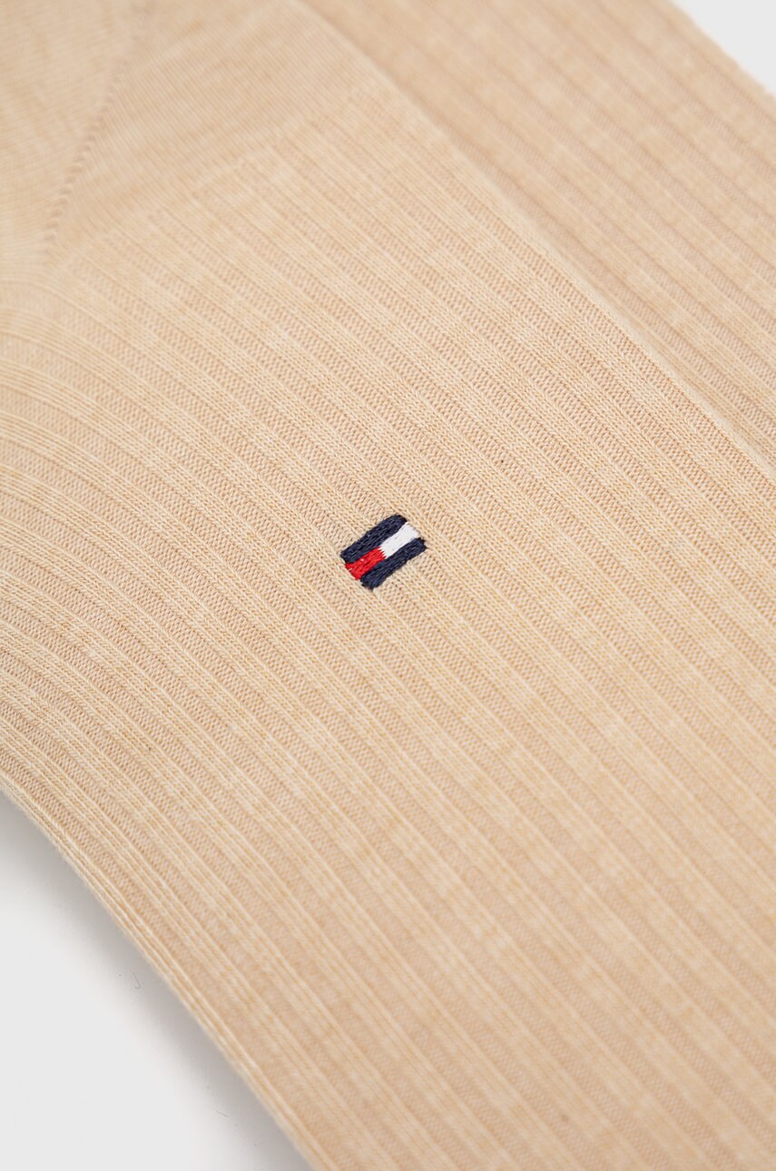 

Шкарпетки Tommy Hilfiger жіночі колір бежевий