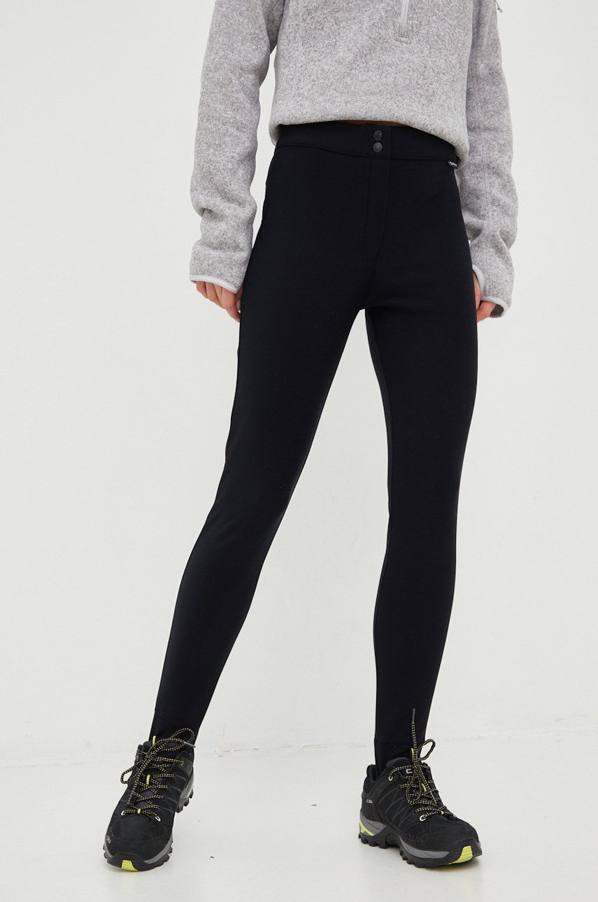 Newland pantaloni Alpette femei, culoarea negru