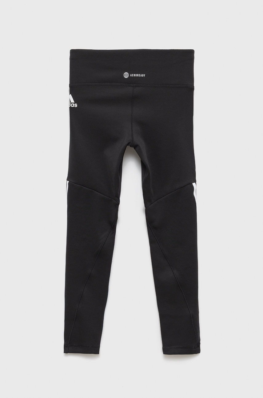 

Детские леггинсы adidas Performance HA3905 цвет чёрный с принтом