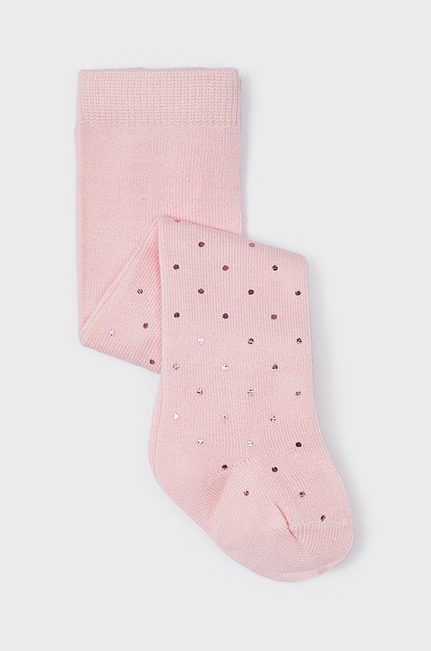 

Бебешки чорапогащник Mayoral Newborn в розово, Розов