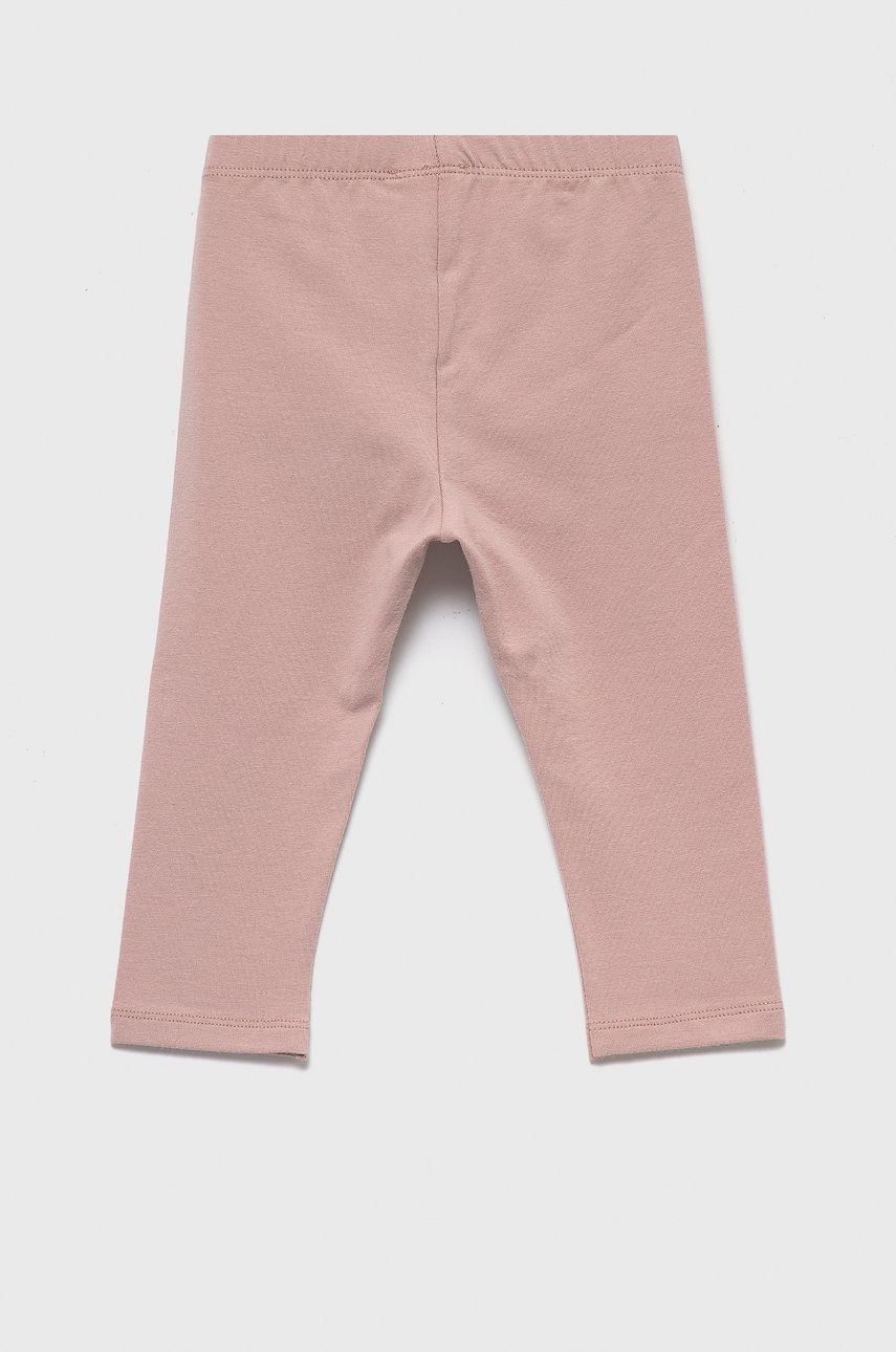 

Детские леггинсы United Colors of Benetton цвет розовый меланж