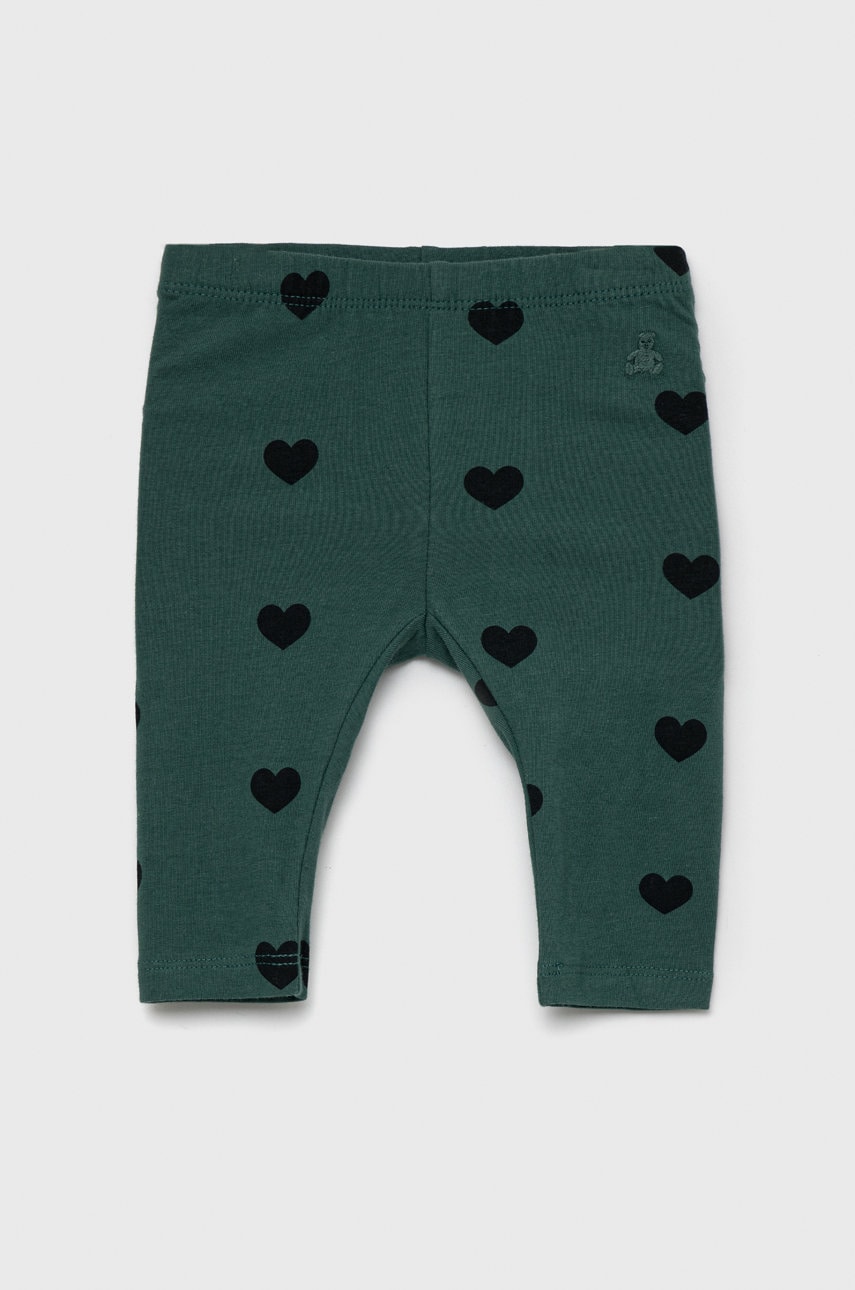 Gap leggins copii culoarea verde, modelator