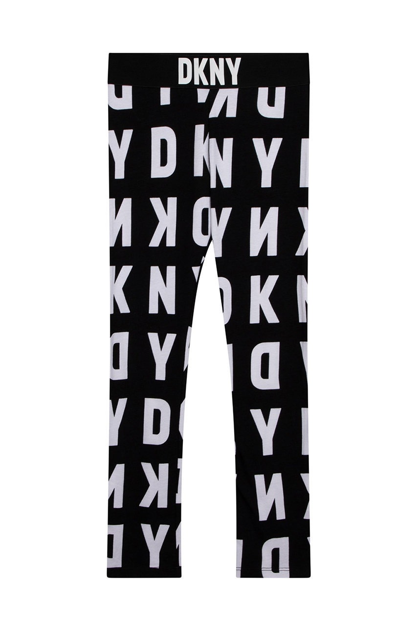 

Детски клин Dkny в черно с десен, Черен
