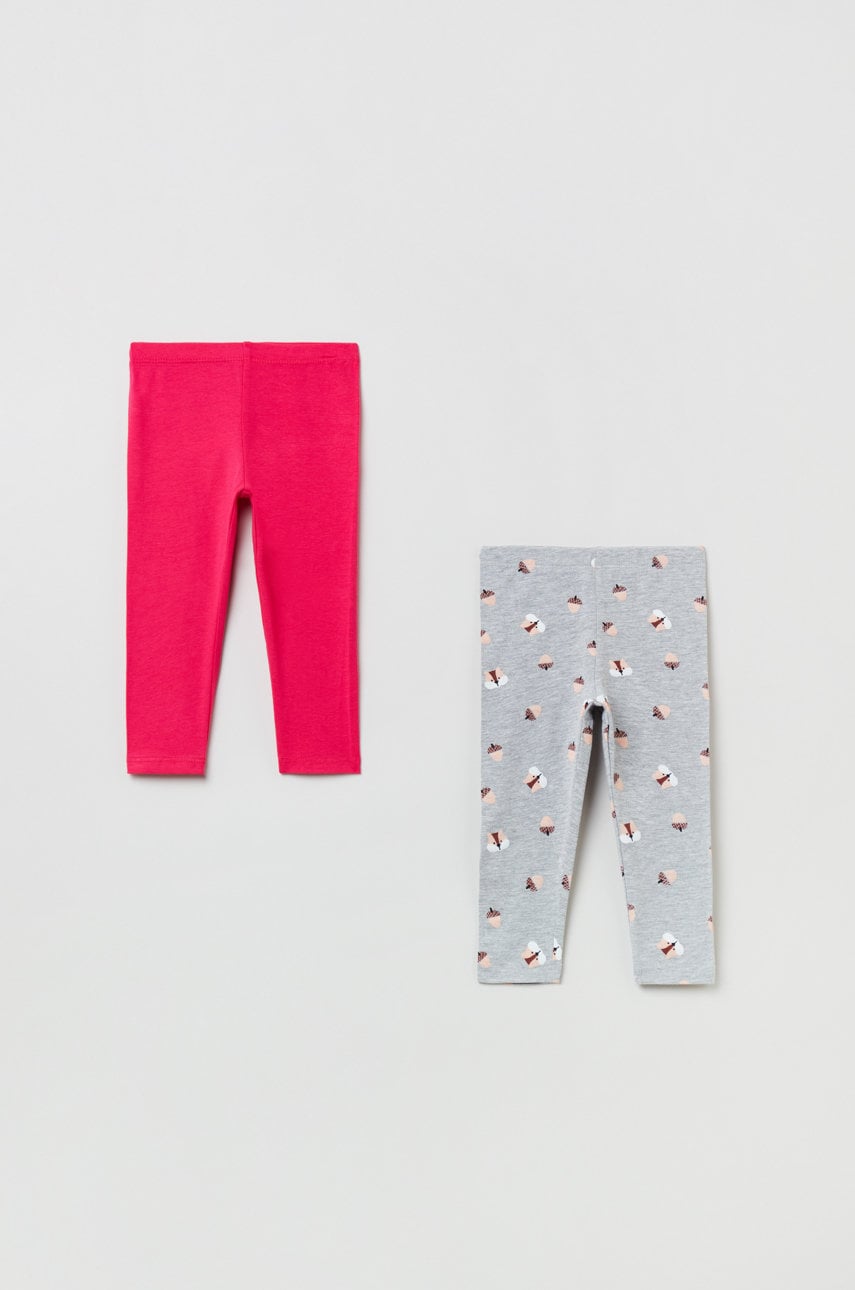 OVS leggins bebe culoarea gri, modelator