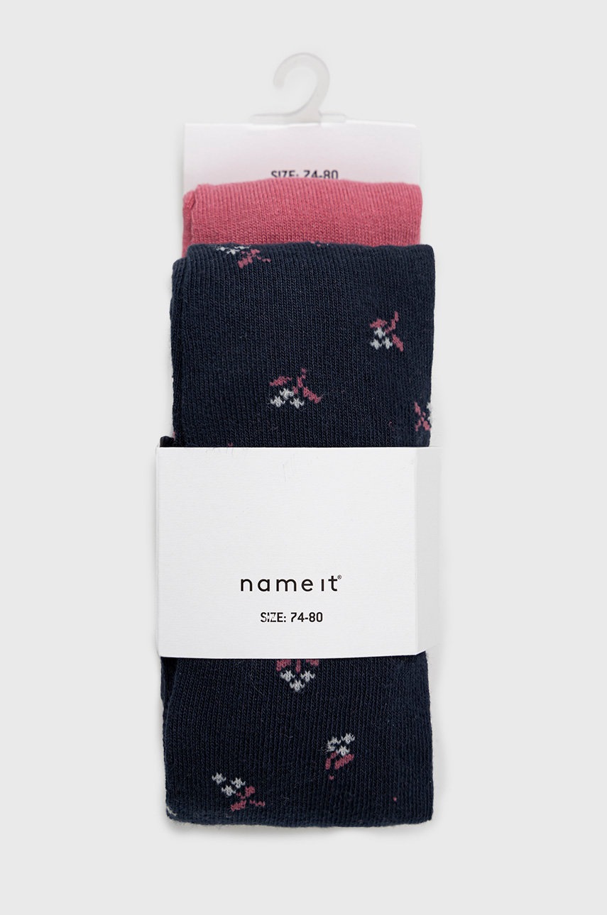 

Детски чорапогащи Name it 2 чифта в лилаво, Виолетов