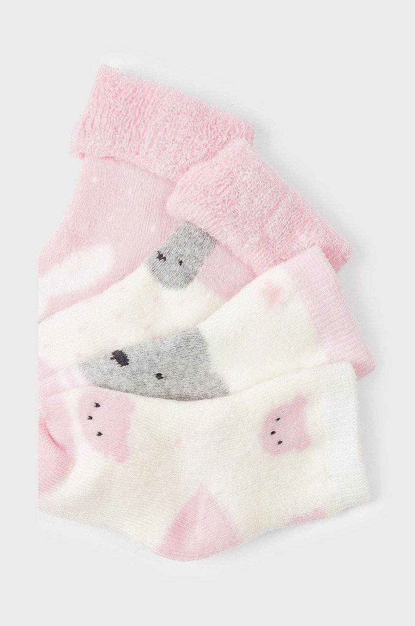 

Дитячі шкарпетки Mayoral Newborn колір рожевий