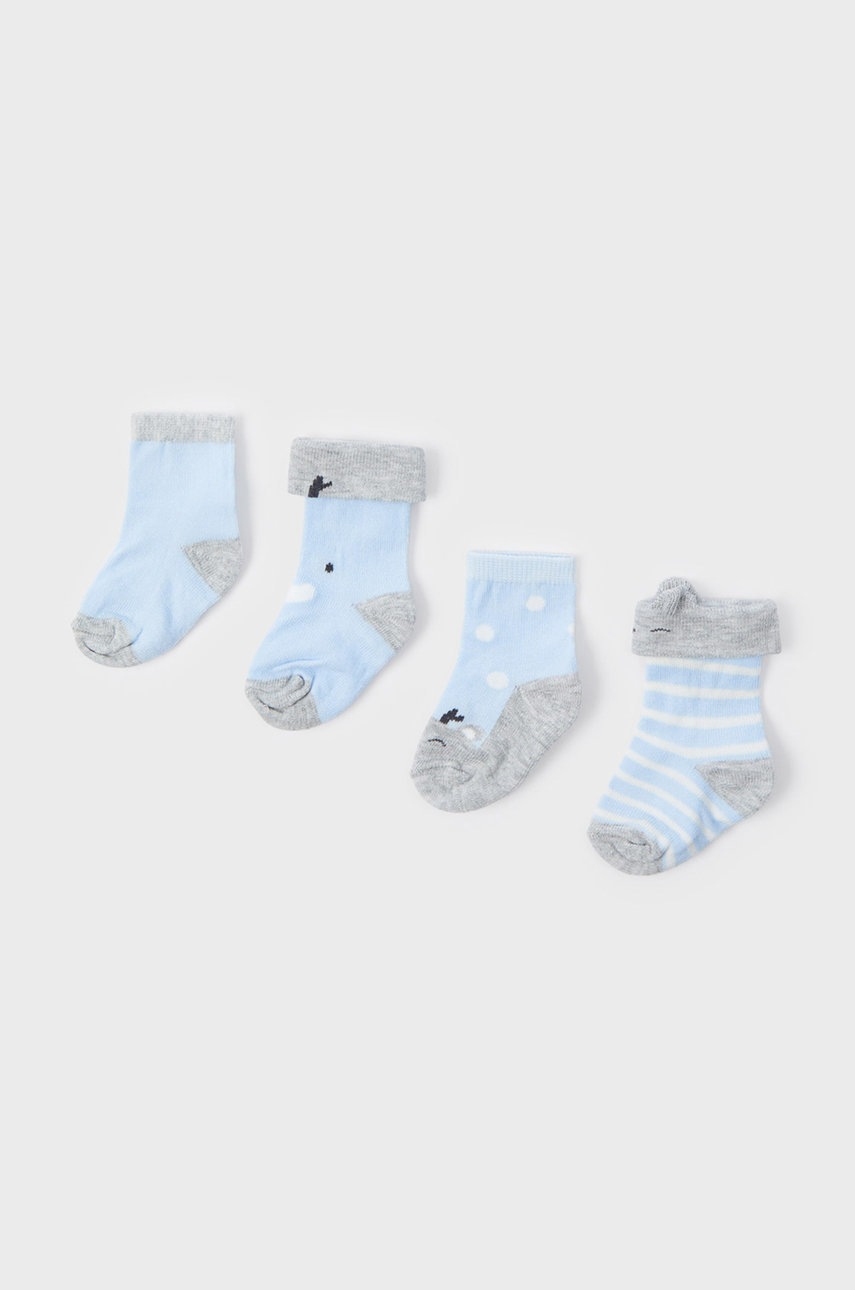 

Детски чорапи Mayoral Newborn (4-pack), Син