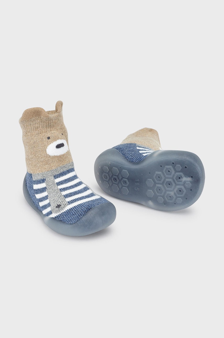 

Детски чорапи Mayoral Newborn в сиво, Сив