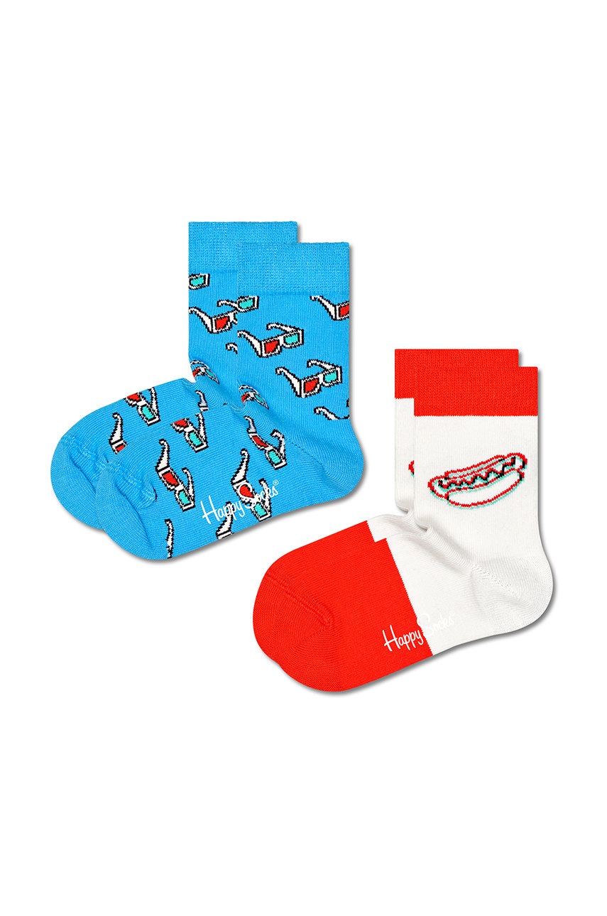 Levně Dětské ponožky Happy Socks 2-pack