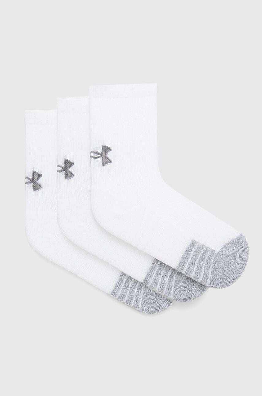 Under armour sosete copii culoarea alb