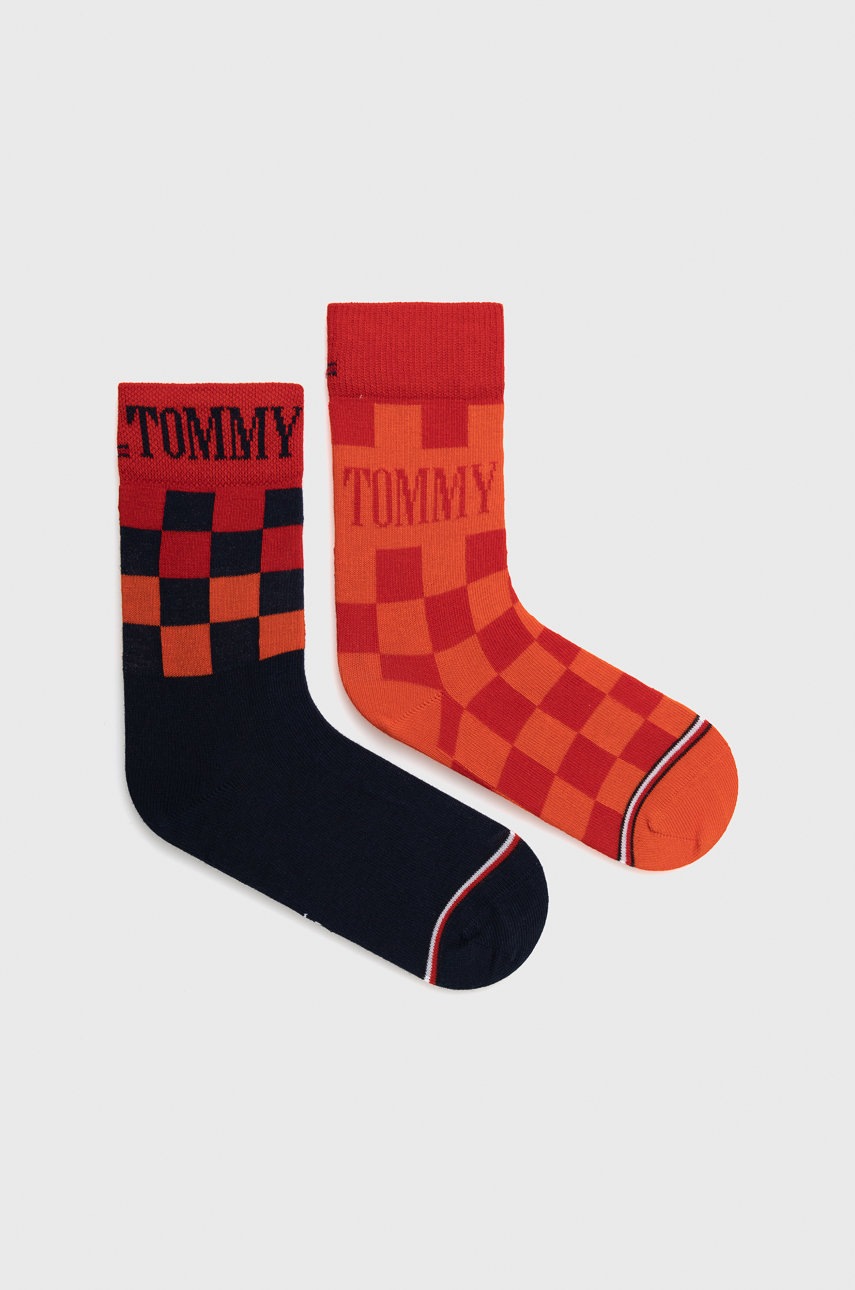 

Детски чорапи Tommy Hilfiger в оранжево, Оранжев