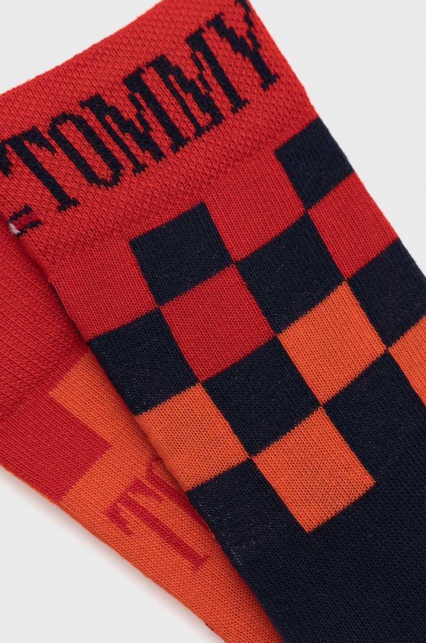

Детские носки Tommy Hilfiger цвет оранжевый
