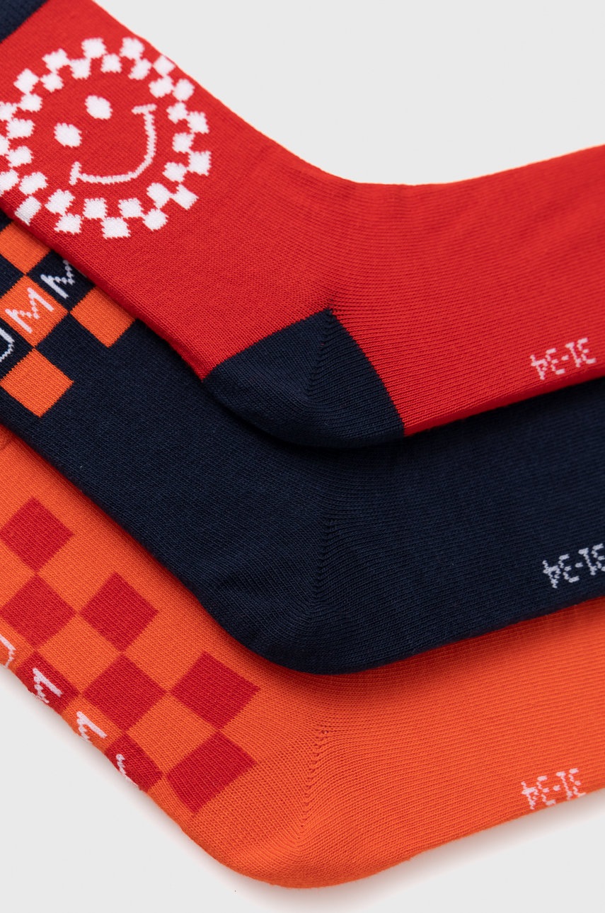 

Детские носки Tommy Hilfiger (3-pack) цвет оранжевый