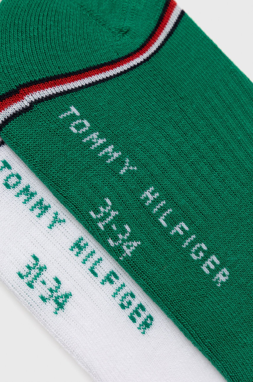 

Дитячі шкарпетки Tommy Hilfiger колір зелений