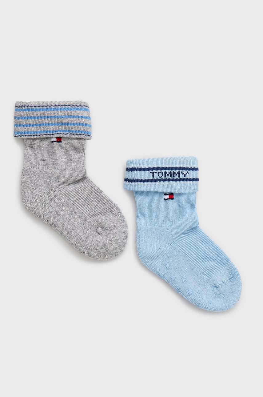 

Детски чорапи Tommy Hilfiger, Син