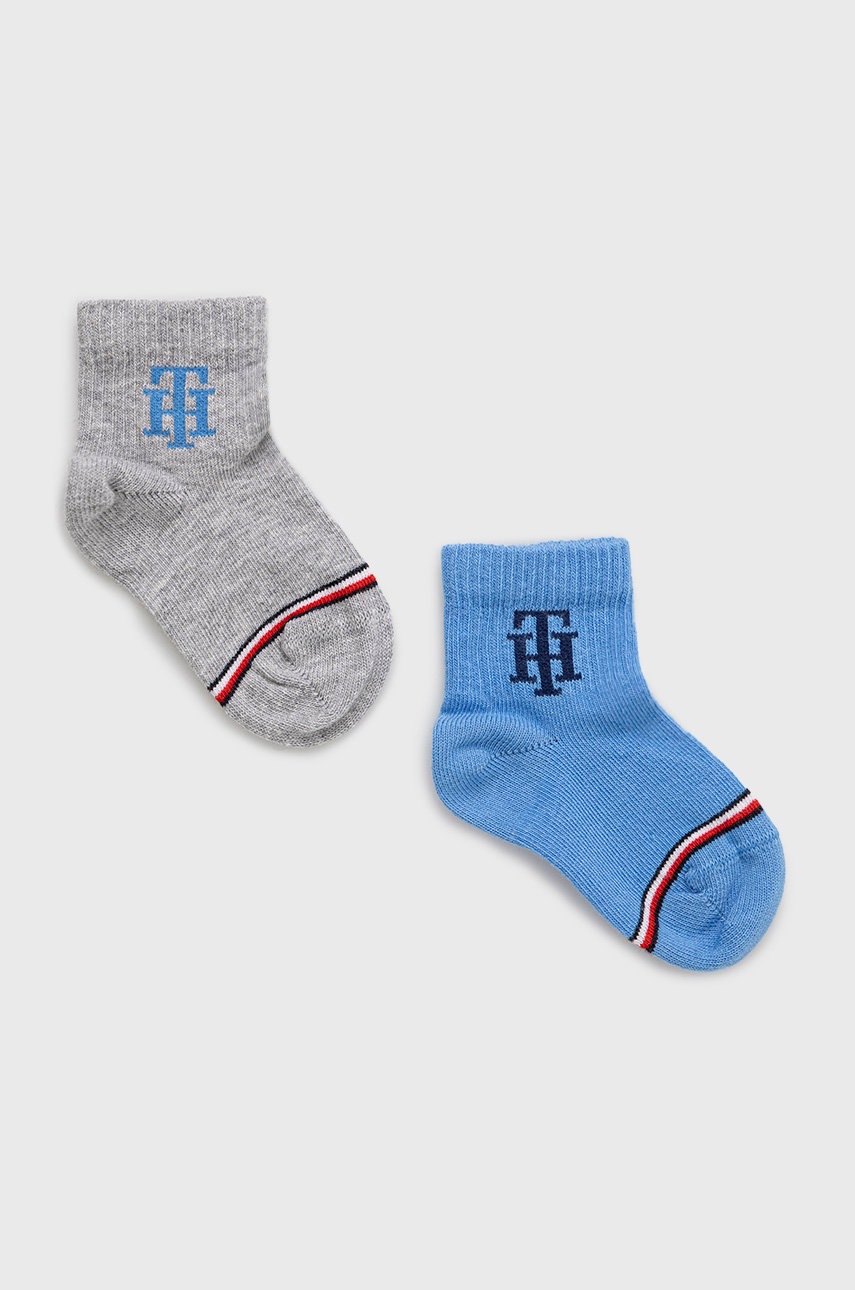 

Детски чорапи Tommy Hilfiger, Син