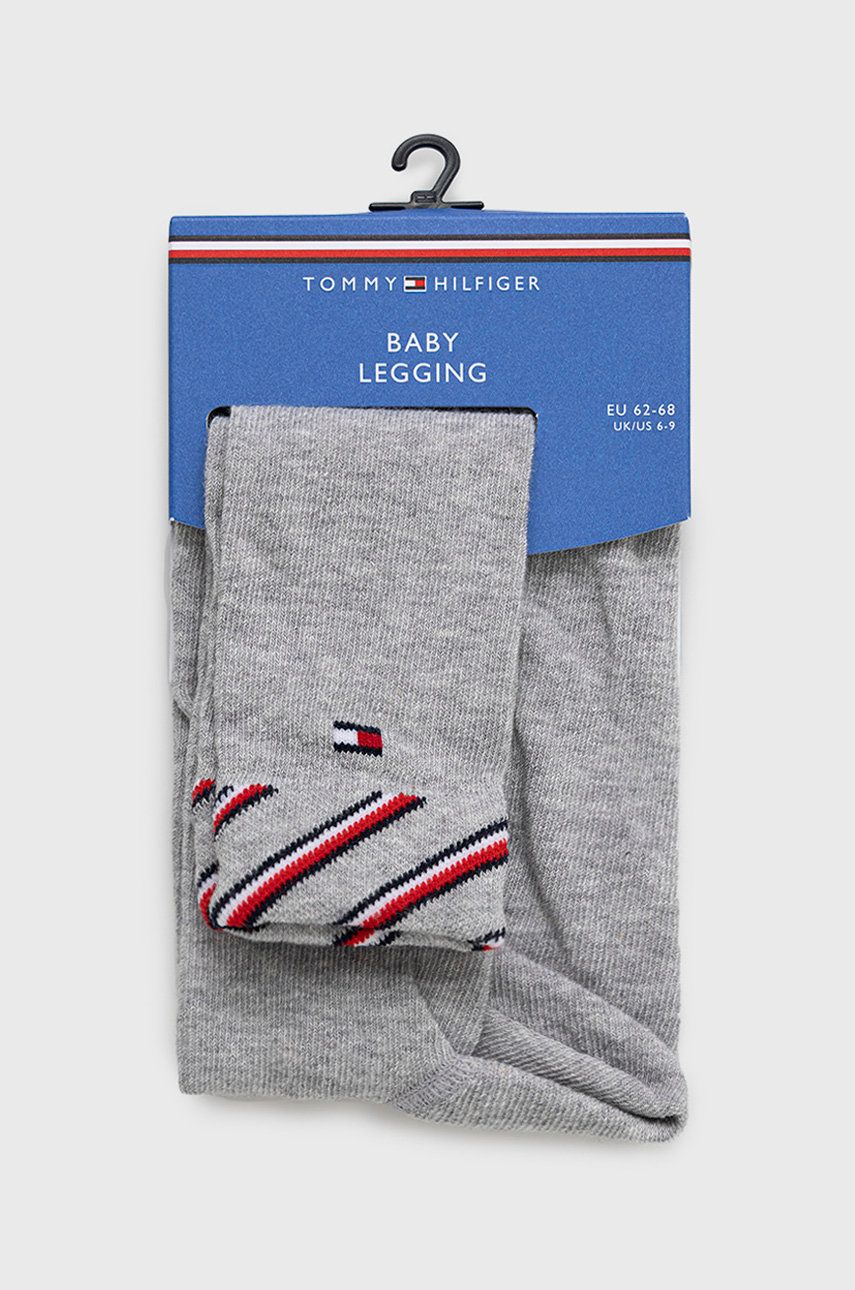 

Бебешки клин Tommy Hilfiger в сиво с принт, Сив