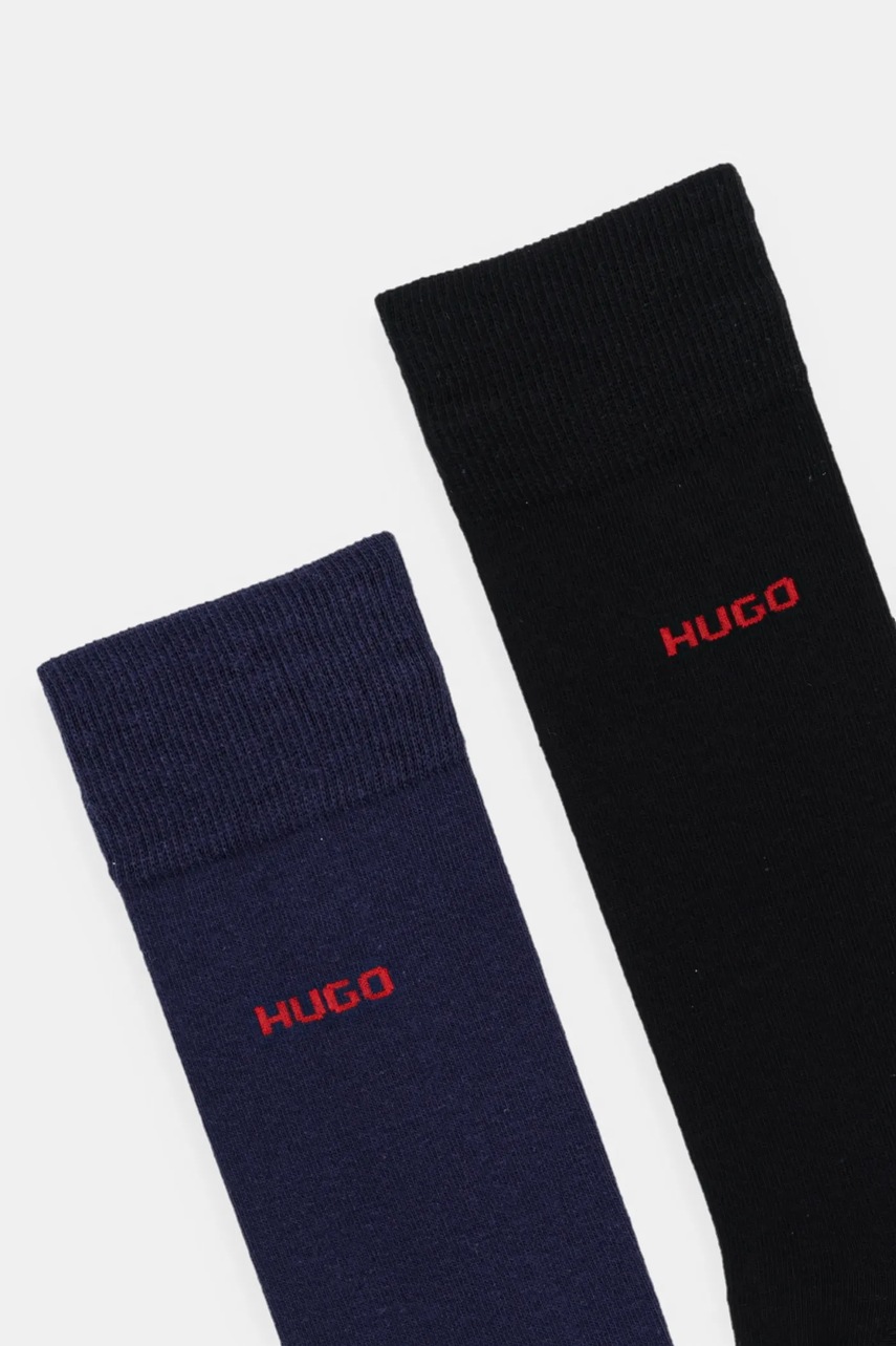 Носки HUGO (2-pack) цвет чёрный 50468099