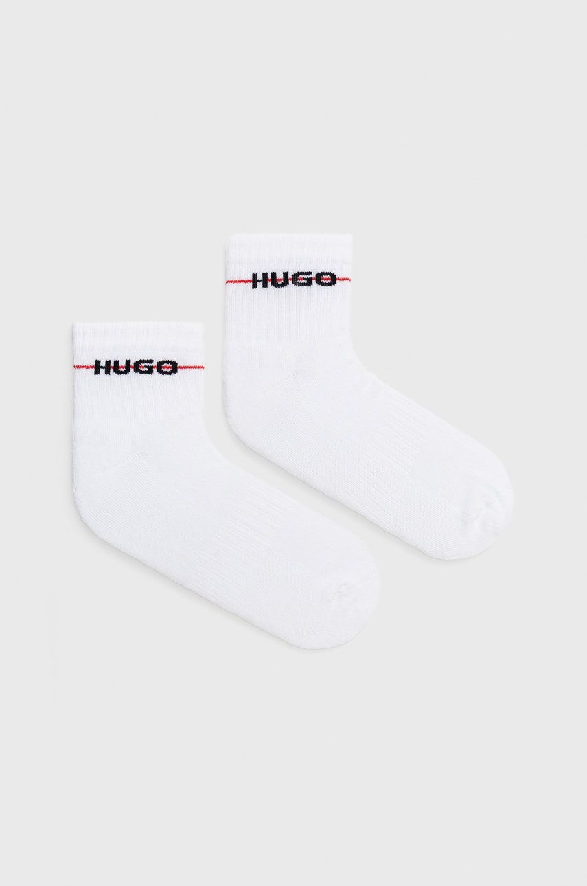 HUGO skarpetki (3-pack) męskie kolor biały