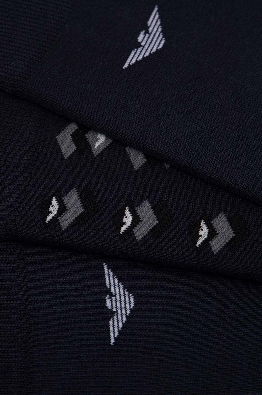 

Носки Emporio Armani Underwear 3 шт мужские цвет синий