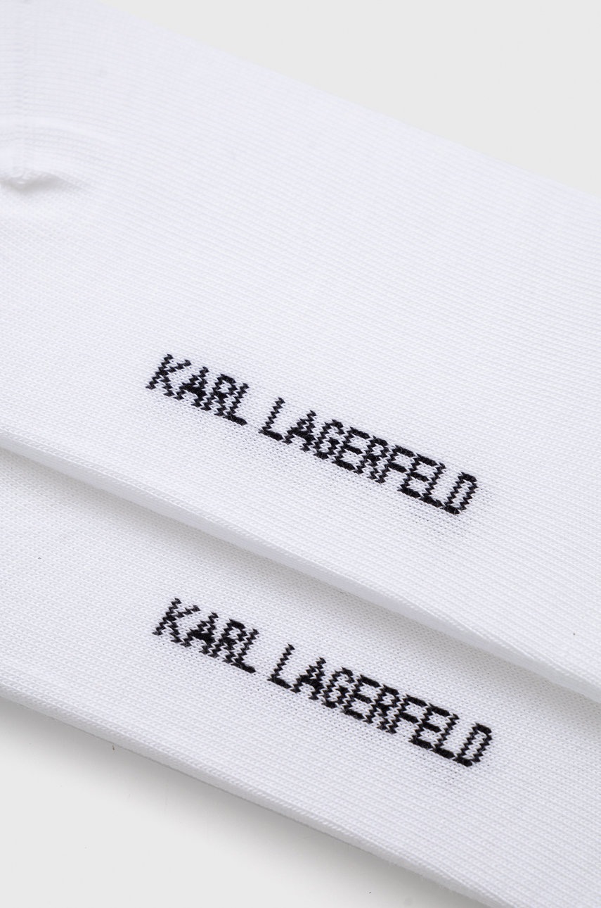 

Шкарпетки Karl Lagerfeld чоловічі колір білий