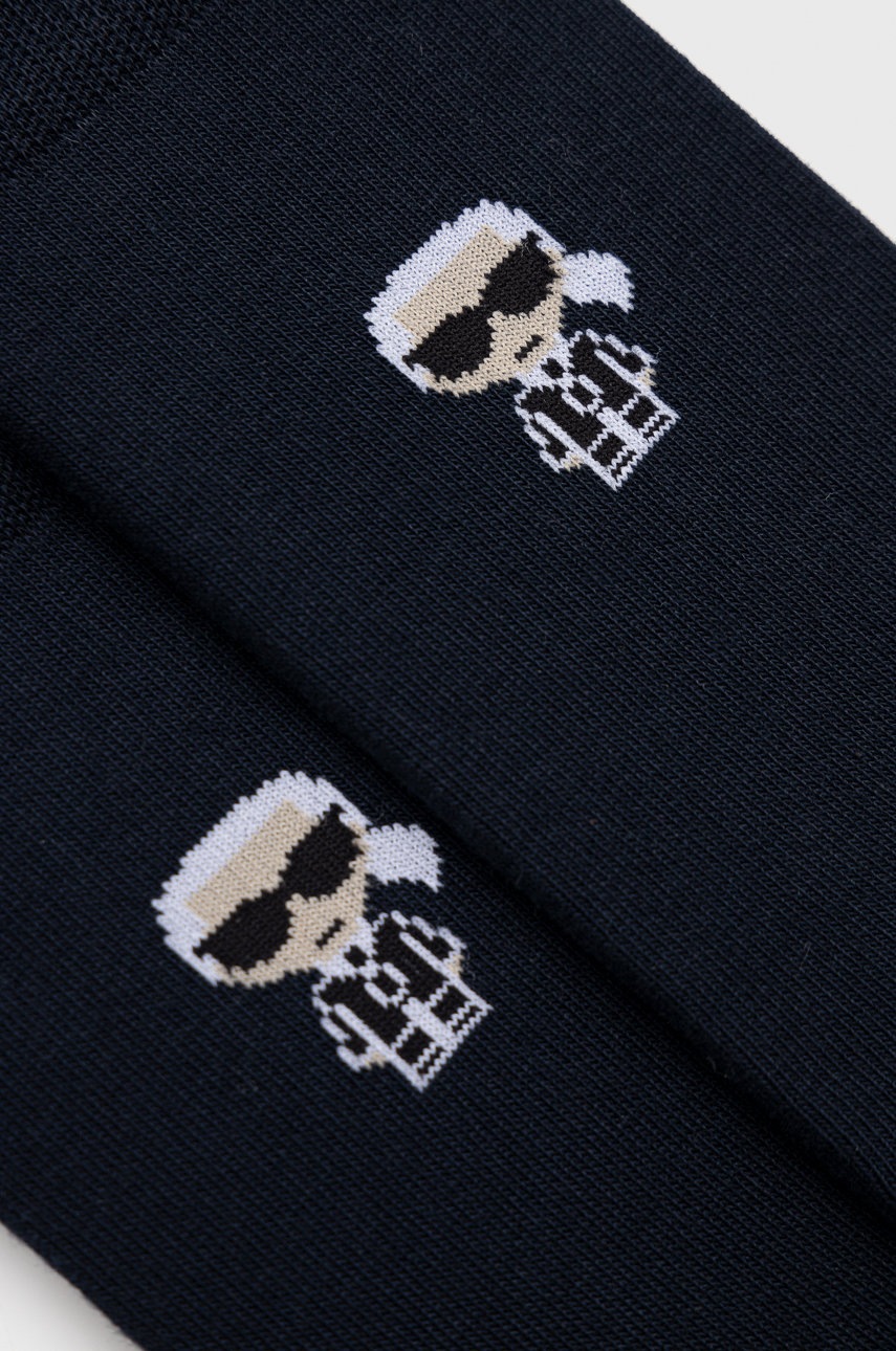 

Шкарпетки Karl Lagerfeld чоловічі колір синій