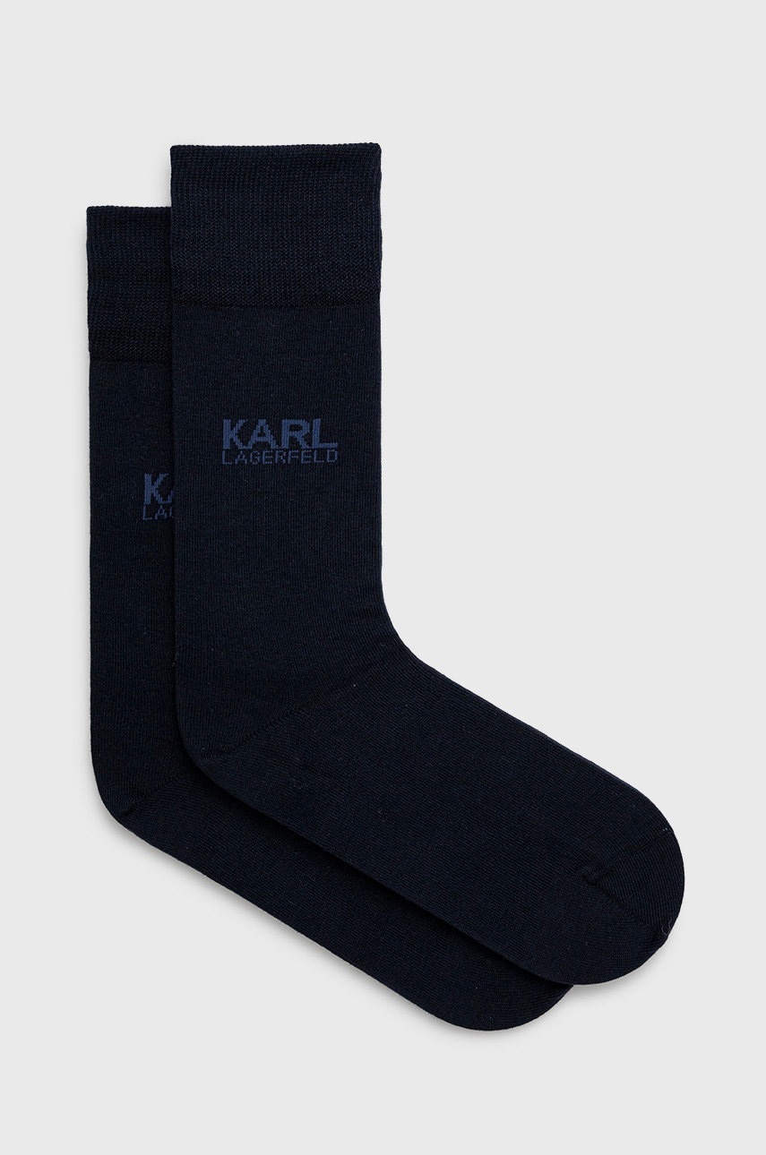 

Носки Karl Lagerfeld мужские цвет синий