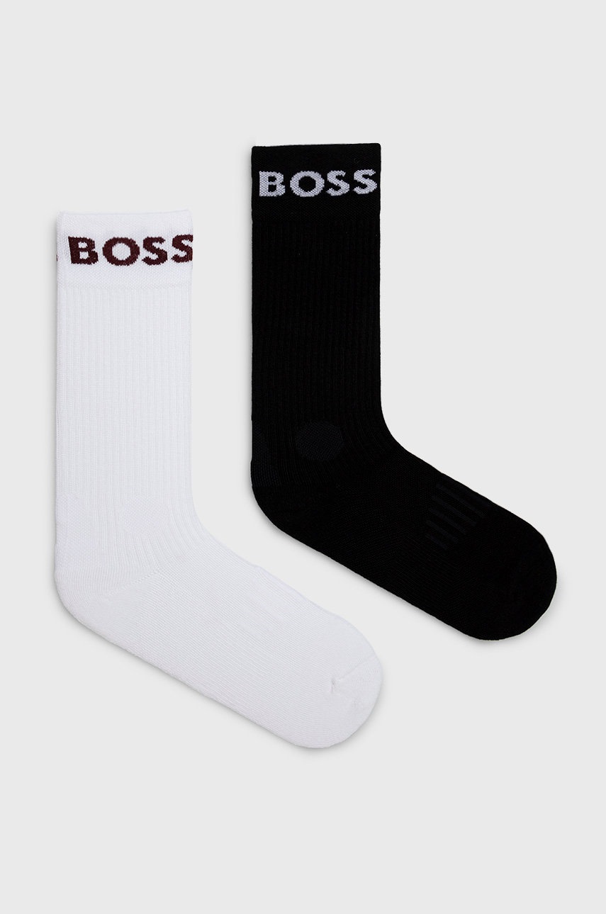 

Чорапи BOSS (2 чифта) в черно, Черен