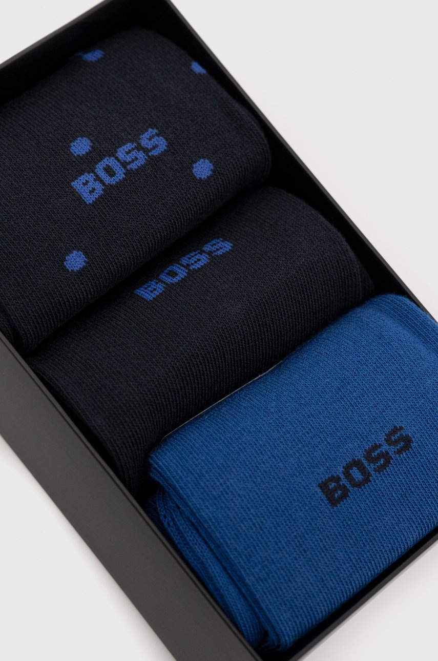 

Шкарпетки BOSS чоловічі колір синій
