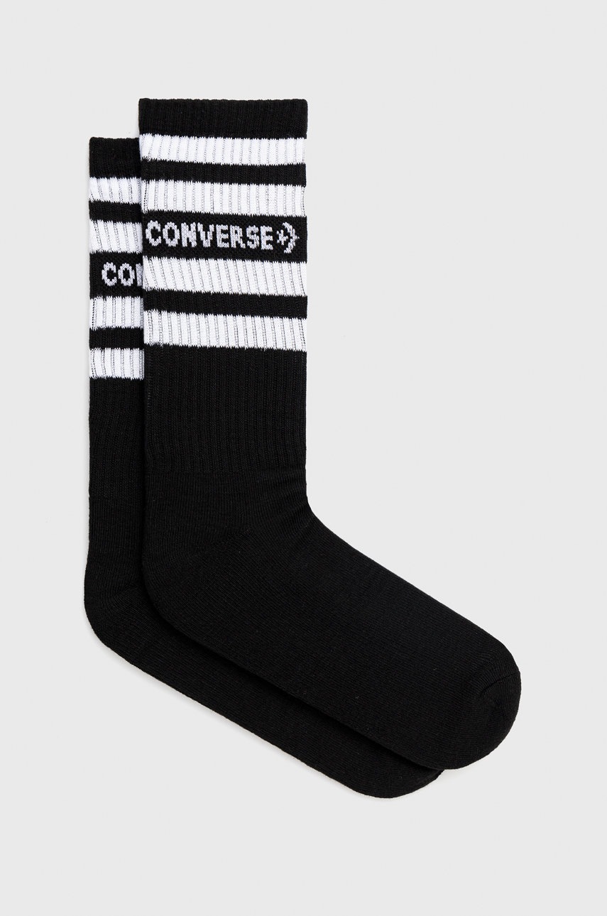 

Чорапи Converse (2 чифта) в черно, Черен