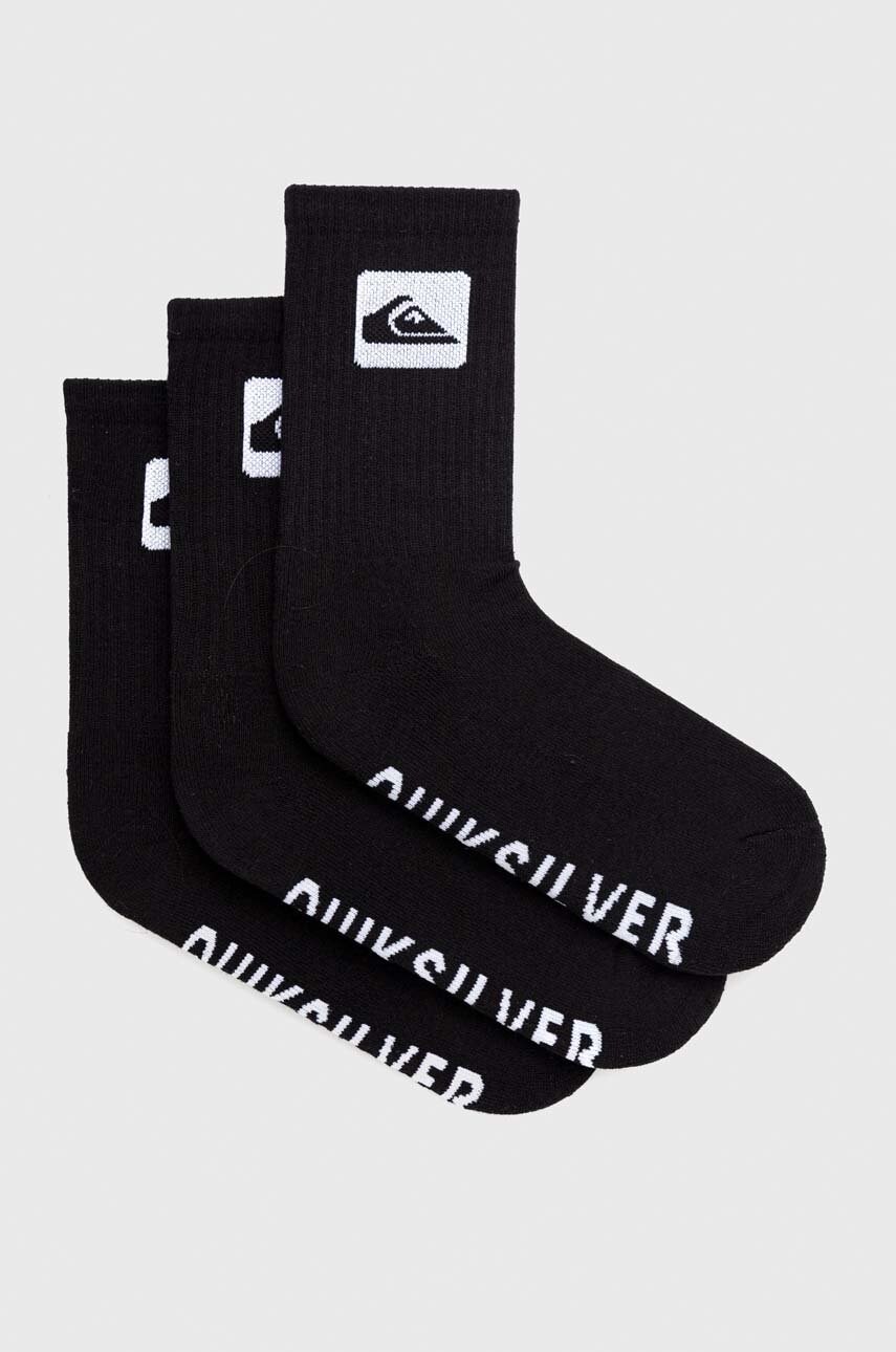 

Носки Quiksilver 3 шт мужские цвет чёрный